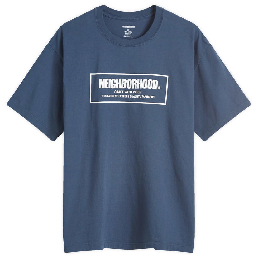 Tričko Neighborhood T-Shirt SS-1 Size Large Navy | 242PCNH-ST01-NVY