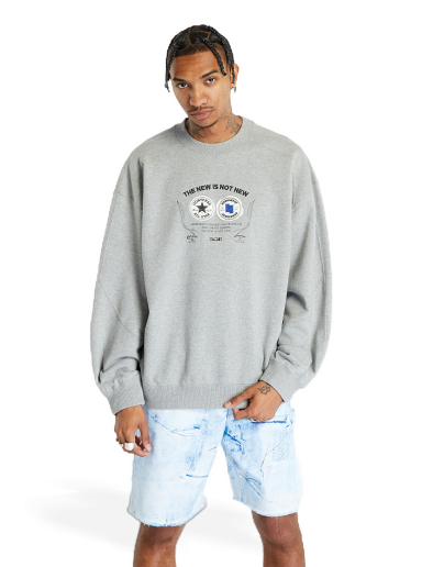 Sveter Converse x ADER ERROR SHAPES Crew Vintage Šedá | 10025818-A01