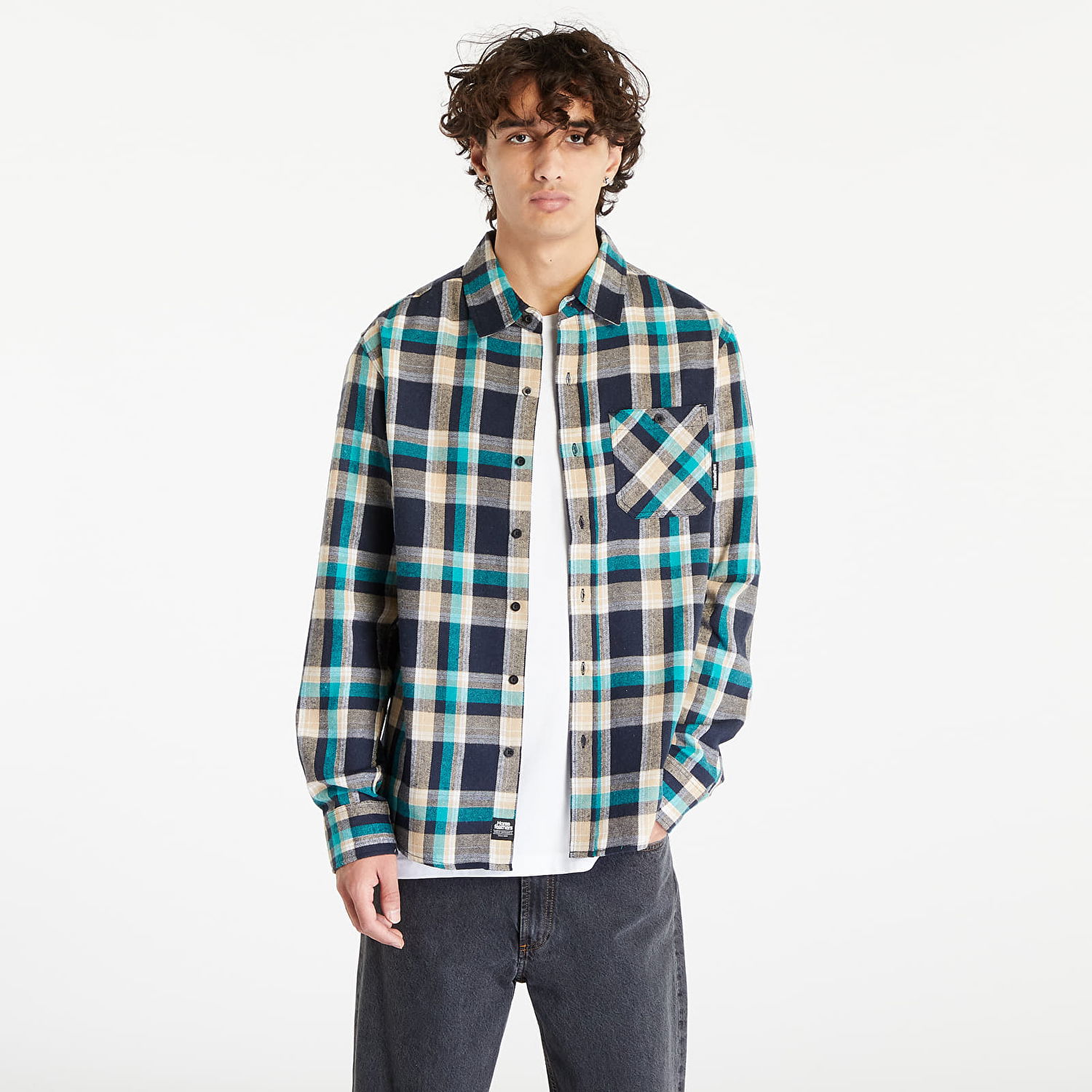 Košeľa Horsefeathers Melvin Shirt Modrá | SM1220D, 0