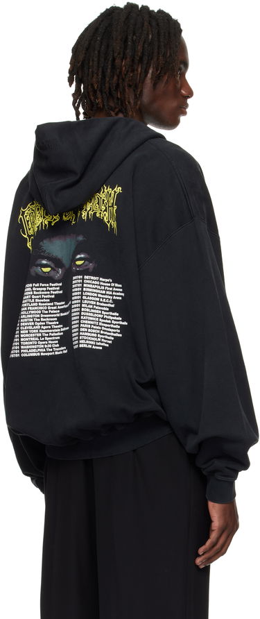 Mikina VETEMENTS Vetements Cradle of Filth 'Pandaemonaeon' Zip-Up Hoodie Čierna | UCF76ZU550B, 2