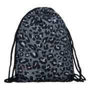Leopard Print Drawstring Bag