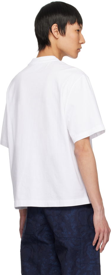 Tričko Versace Versace Embroidered Medusa Milano T-Shirt Biela | 1015738_1A11054, 2