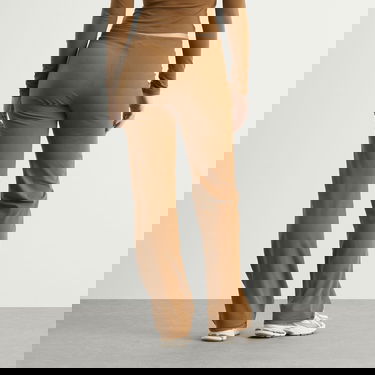 Tepláky SKIMS Cotton Jersey Straight Leg Pant Hnedá | AP-PNT-1384-CHA, 3