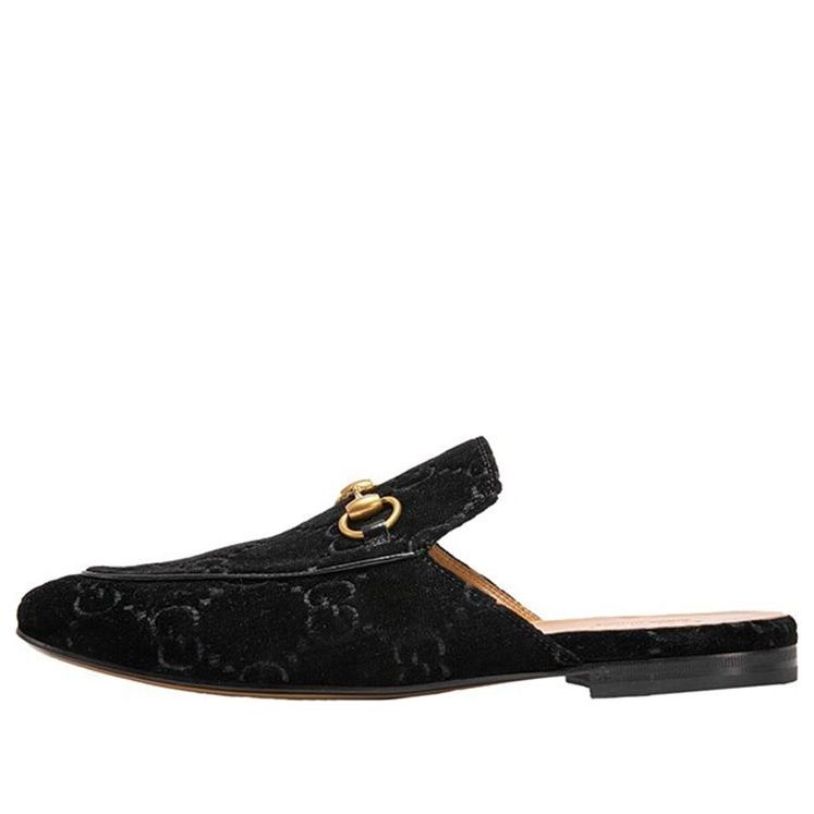 Tenisky a topánky Gucci Princetown Flat Mules Čierna | 457114-9JT00-1000