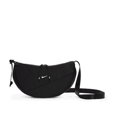 Ľadvinka Nike Nike Aura Crescent Crossbody Bag (4 l) Čierna | HQ4370-010, 0