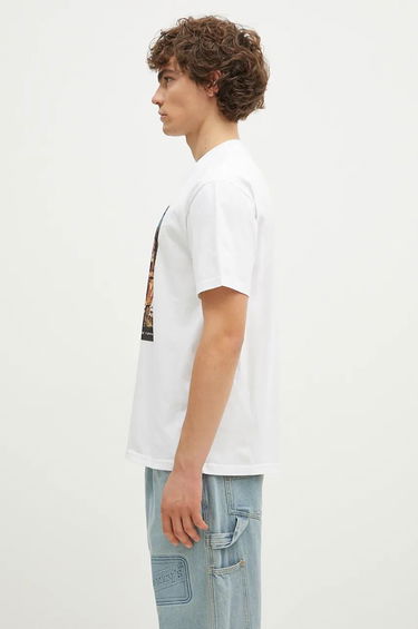 Tričko Barbour T-Shirt Mortt Graphic Biela | MTS1340, 1