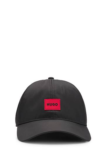 Šiltovka BOSS Hugo Six-Panel Cap with Silicone Logo Patch Čierna | 50533379