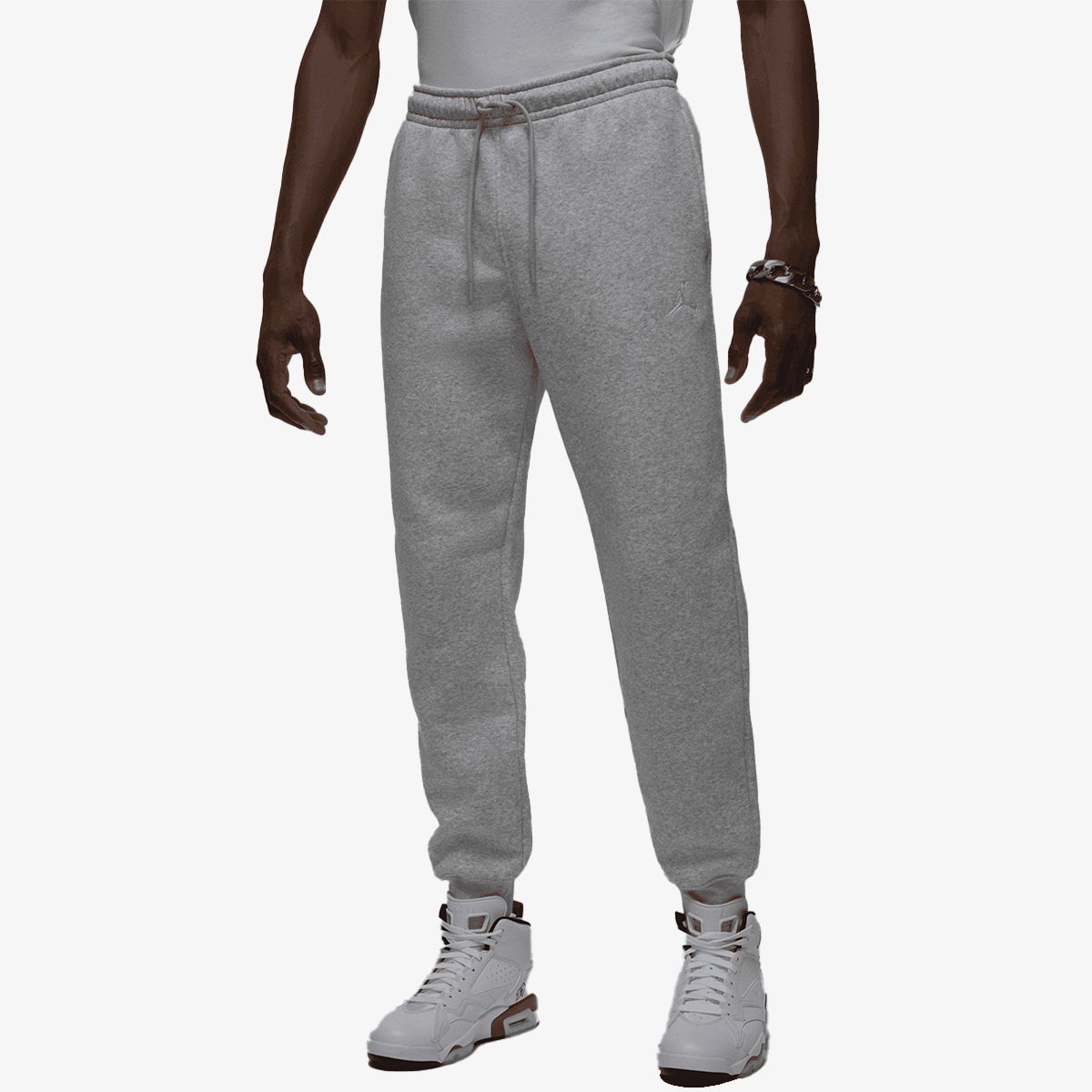 Nohavice Nike M J BRK FLC PANT Šedá | FV7277-050, 1