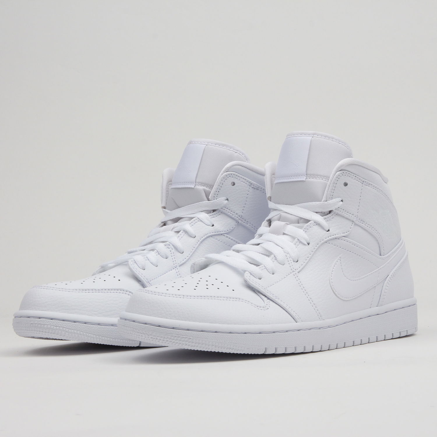Tenisky a topánky Jordan Air Jordan 1 Mid "Triple White" Biela | 554724-129, 1