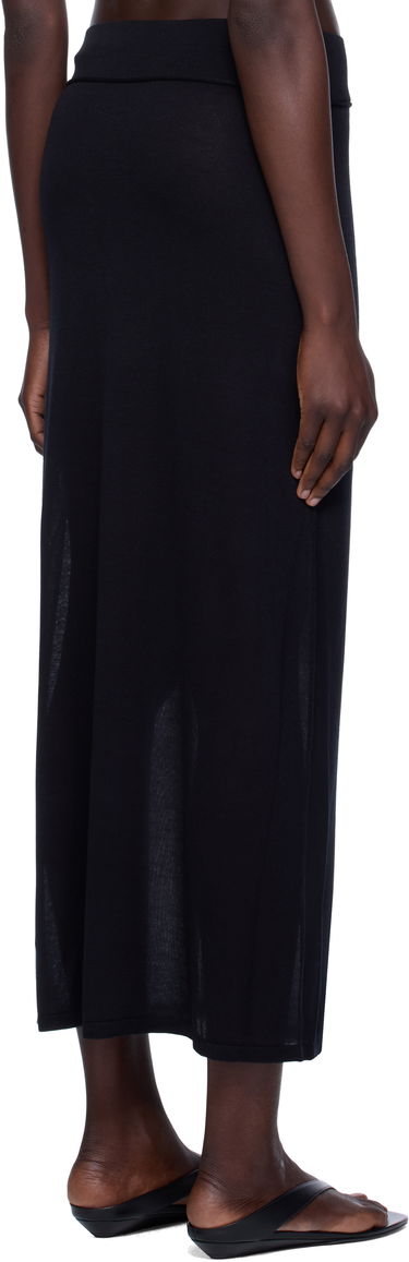 Sukňa TOTEME TOTEME Knit Maxi Skirt Čierna | 253-WRB0304-YA0079, 2