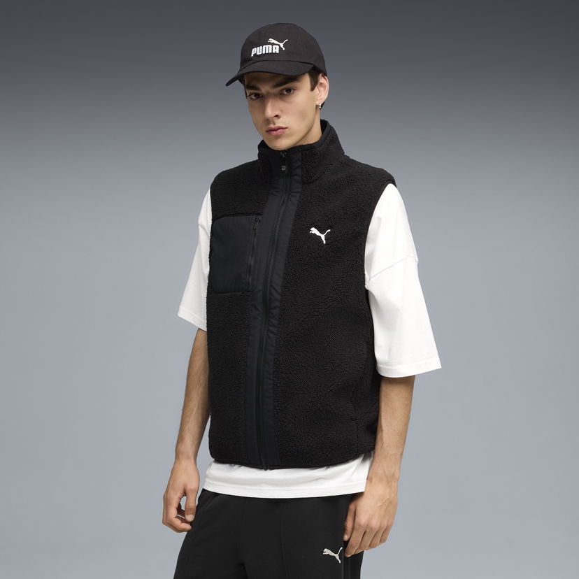 Vesta Puma Reversible Hybrid Sherpa Vest Čierna | 688372_01