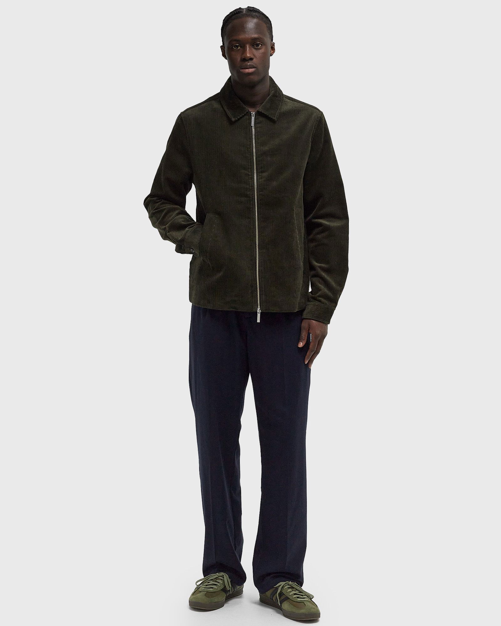 Les Deux Marchall Corduroy Coach Jacket, Size XL