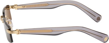 Slnečné okuliare Cartier Rimless Rectangular Sunglasses Hnedá | CT0537S-001, 2