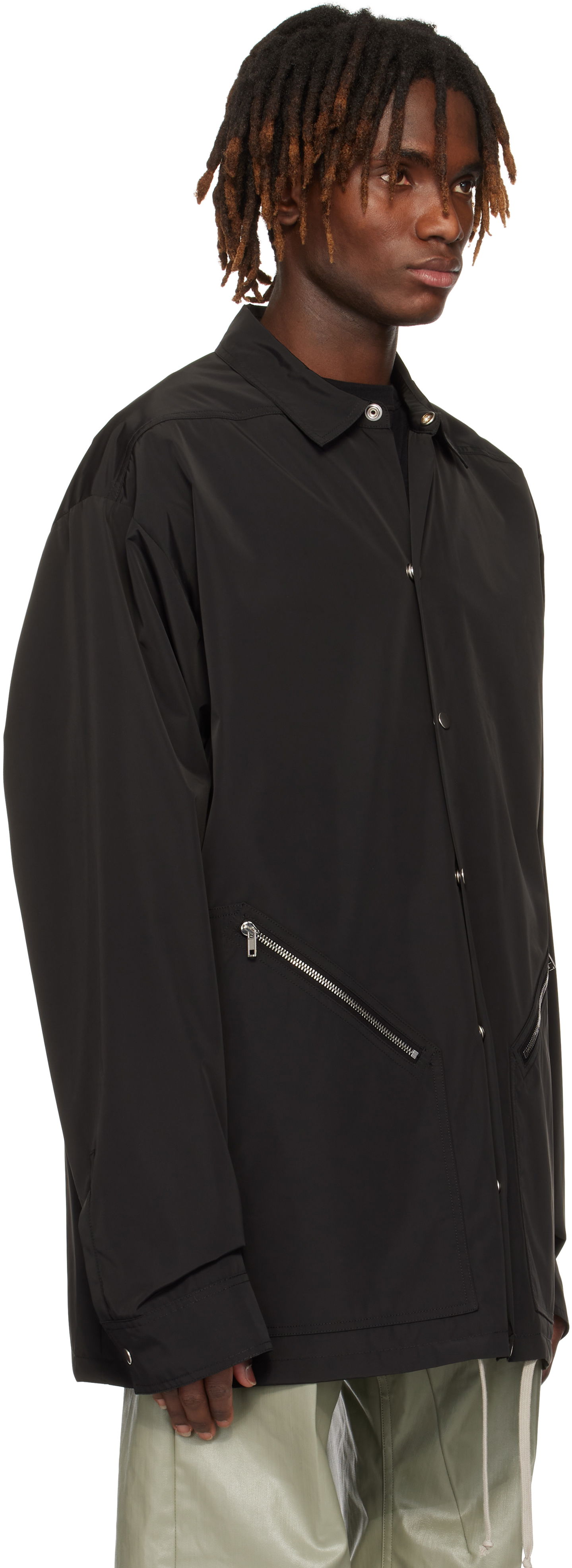 Vetrovka Rick Owens Rick Owens Hollywood Membrane Tour Jacket Čierna | RU01E5779 MB, 1