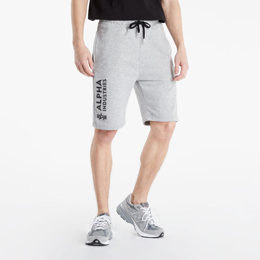 Šortky Alpha Industries Basic Short AI Šedá | 116364 17 grey, 0