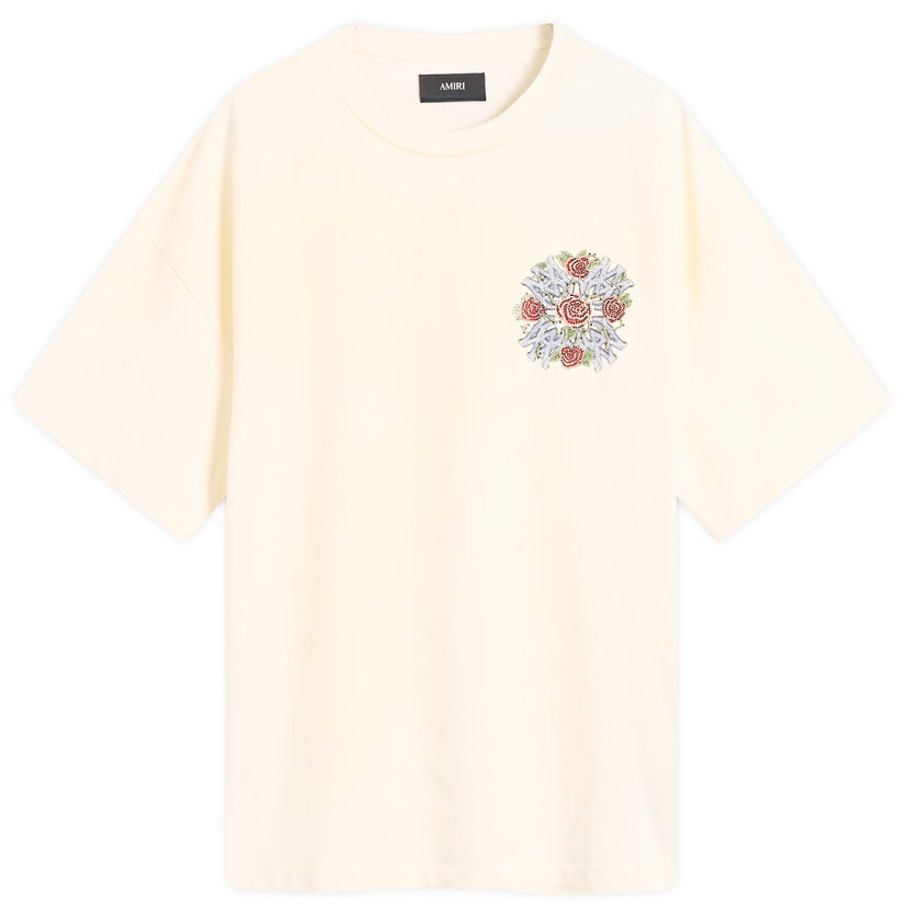 Tričko AMIRI Men's Out For Trouble T-Shirt, Size Large Béžová | AMJYTE1263-IV