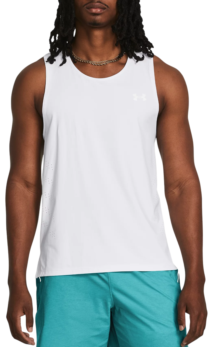 Tielko Under Armour Elite Performance Running Singlet Biela | 1382608-100