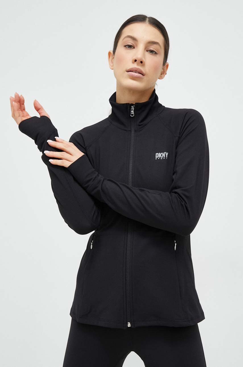Bunda DKNY Compression Full Zip Jacket Čierna | DP2J9232, 0