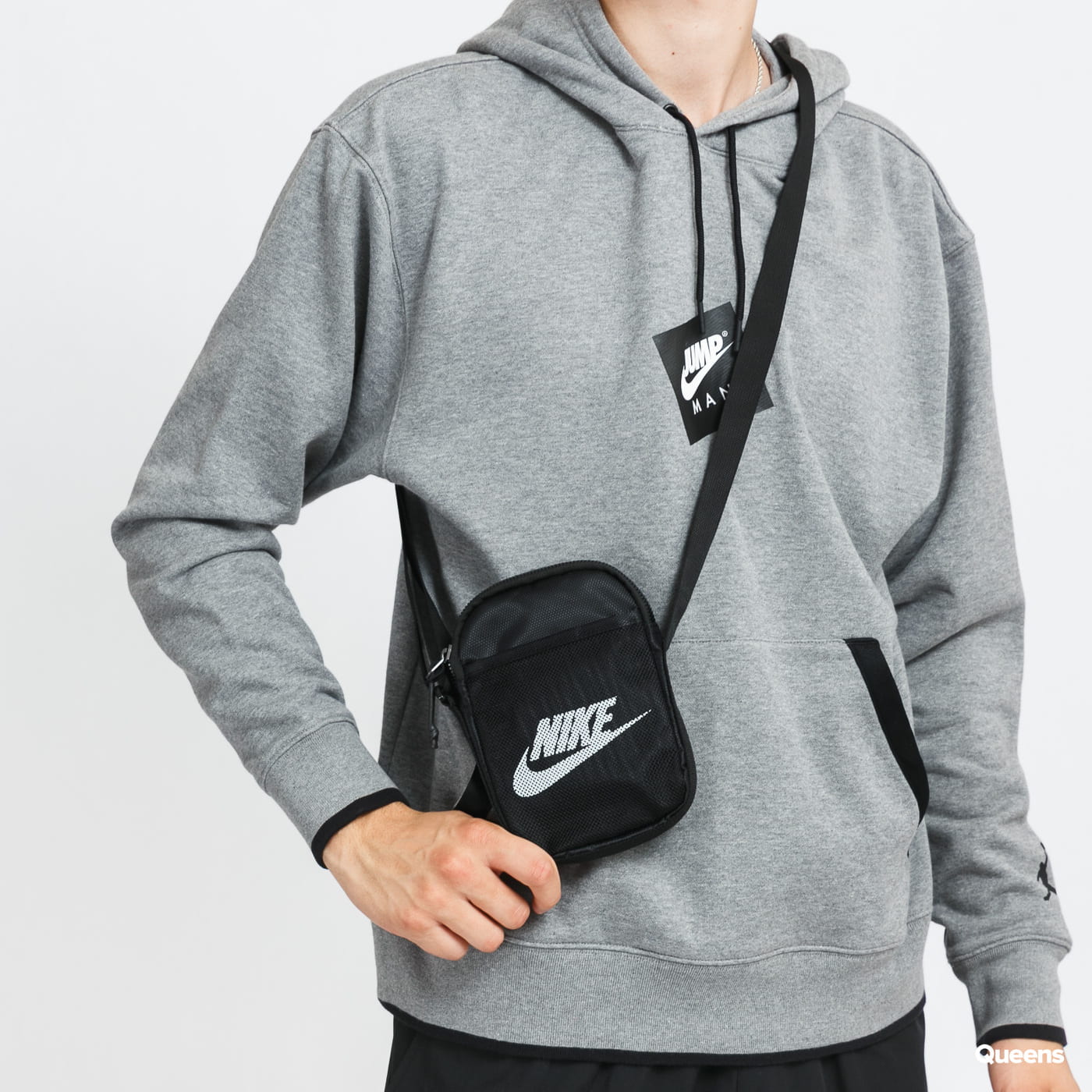 Taška cez rameno Nike Heritage Crossbody Bag Čierna | BA5871-010, 0