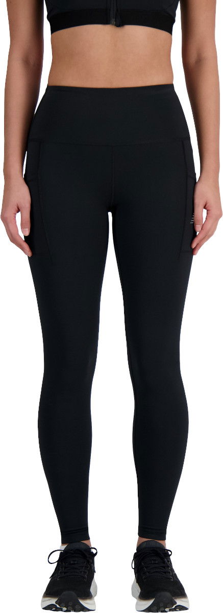 Legíny New Balance Sleek Pocket High Rise Legging 27" Čierna | wp41275-bk