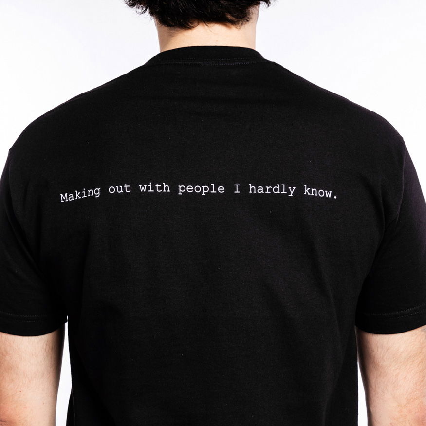 Tričko Pleasures Make Out T-Shirt Čierna | P21W036-BLACK, 1