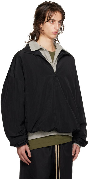 Vetrovka Fear of God Fear of God ESSENTIALS Half-Zip Pullover Jacket Čierna | 202BT244710F, 1
