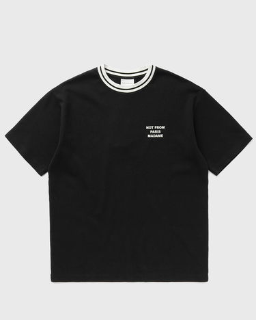 Tričko Drôle de Monsieur Drôle de Monsieur Le Sport Slogan T-Shirt XXL Čierna | F-TS189-CO002-BL, 0