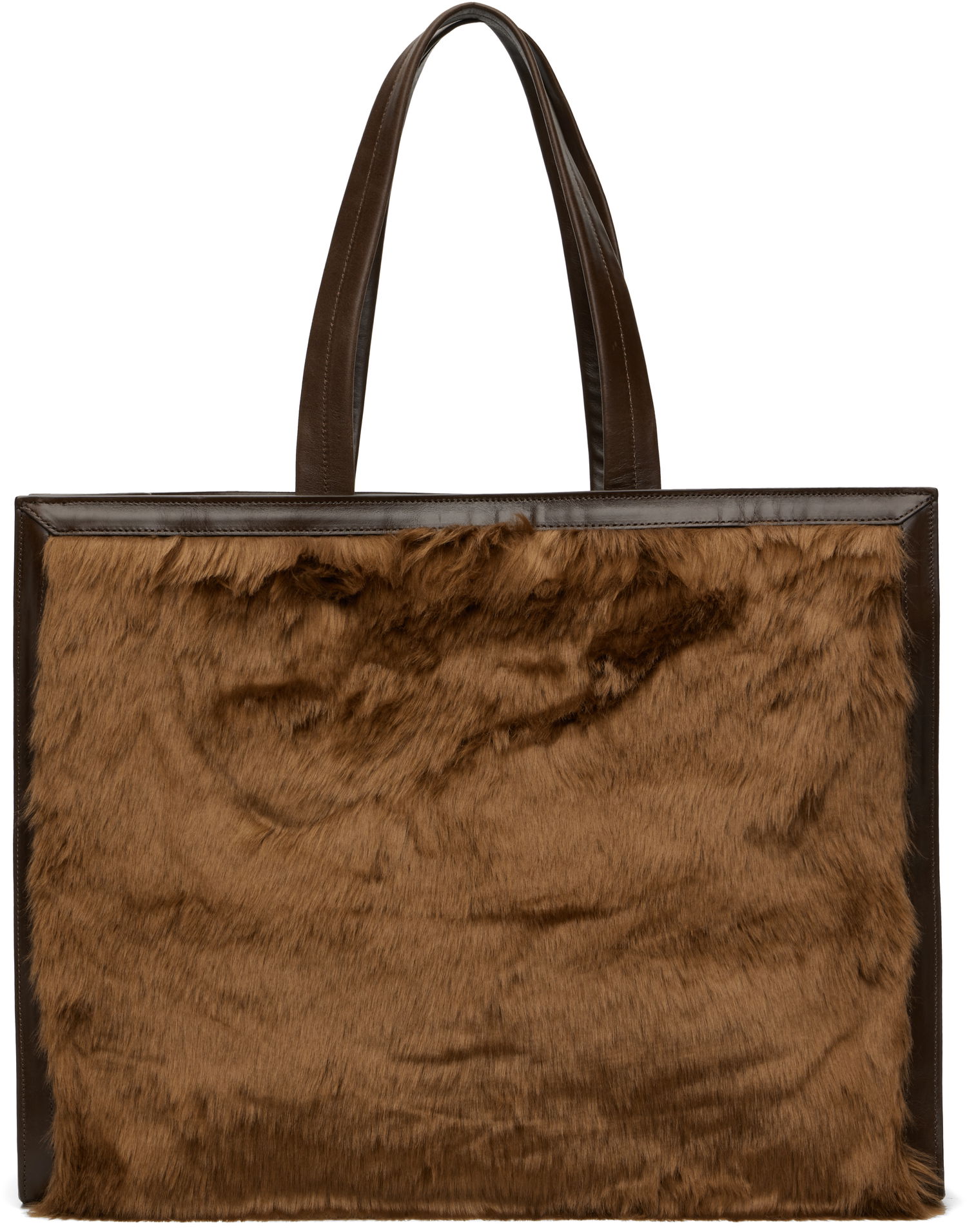 Tote bag Andersson Bell Andersson Bell Linus Fur Tote Bag Hnedá | aaa493u, 0