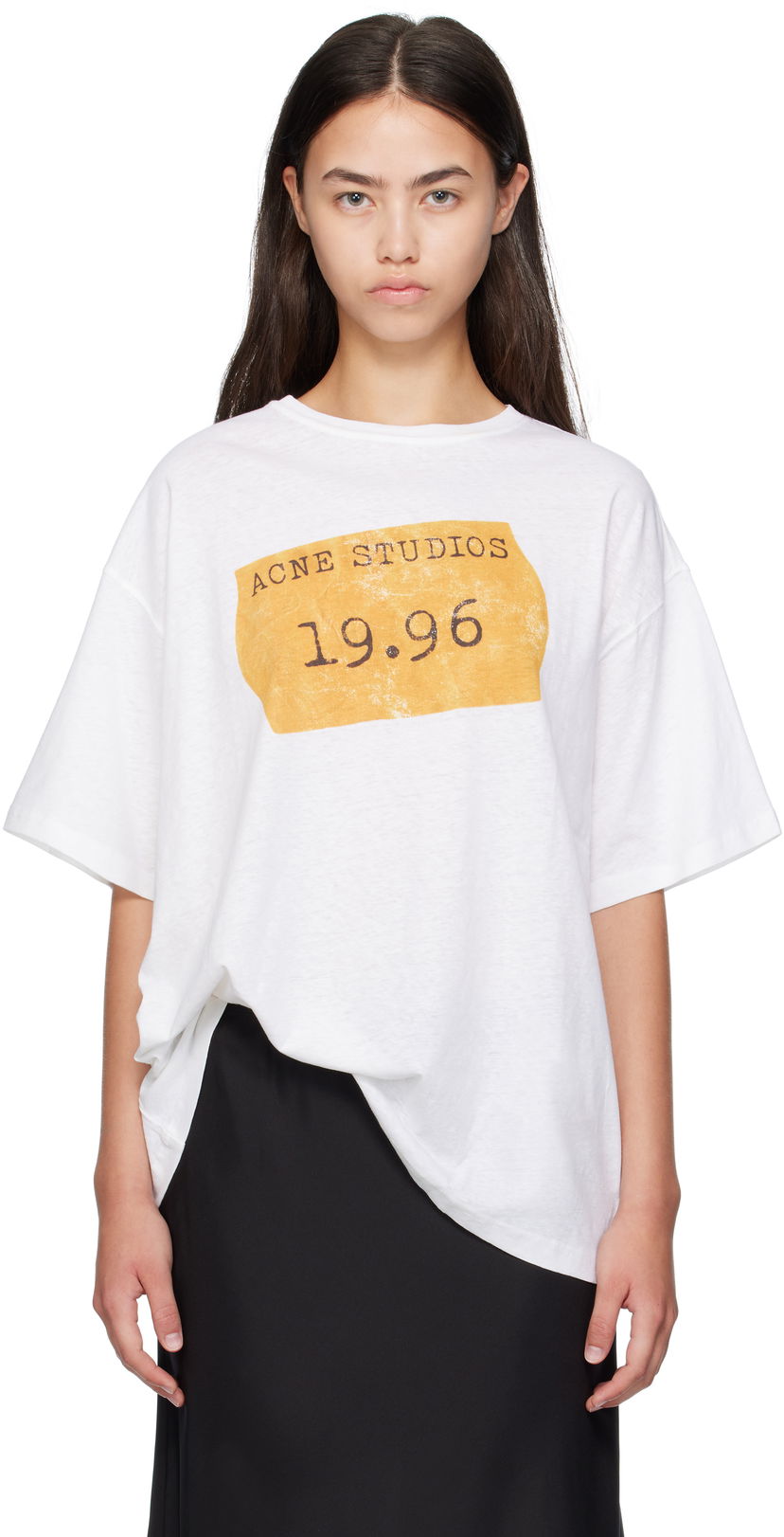 Tričko Acne Studios Acne Studios 1996 Logo T-Shirt Biela | CL0355-