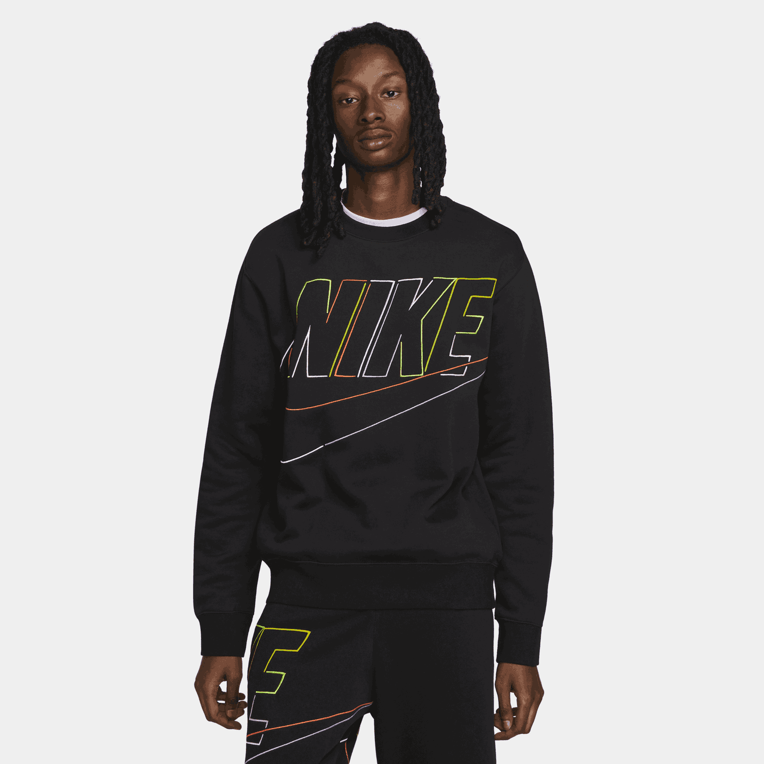 Mikina Nike Club Fleece+ Crewneck Sweatshirt Čierna | DX0529-010, 0
