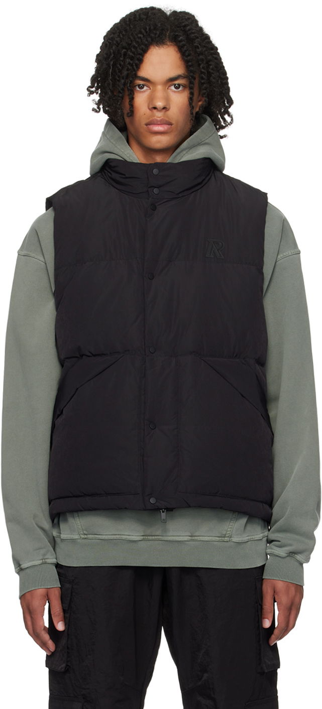 Vesta Represent Clo Represent Black Patch Down Vest Čierna | MG1001-01