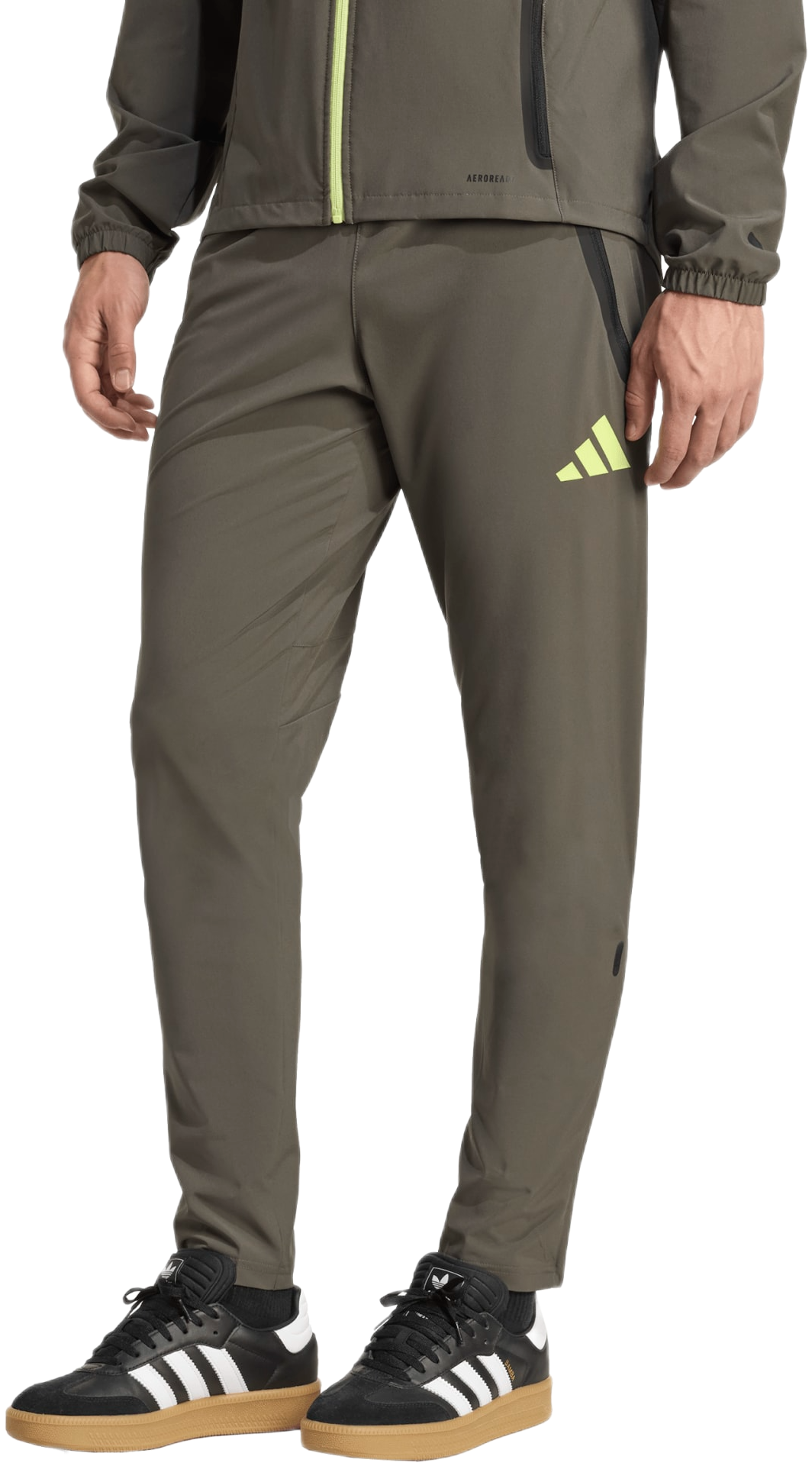Nohavice adidas Performance Real Madrid Tiro 25 Competition Vis Tech Travel Pants Zelené | JV5321, 1