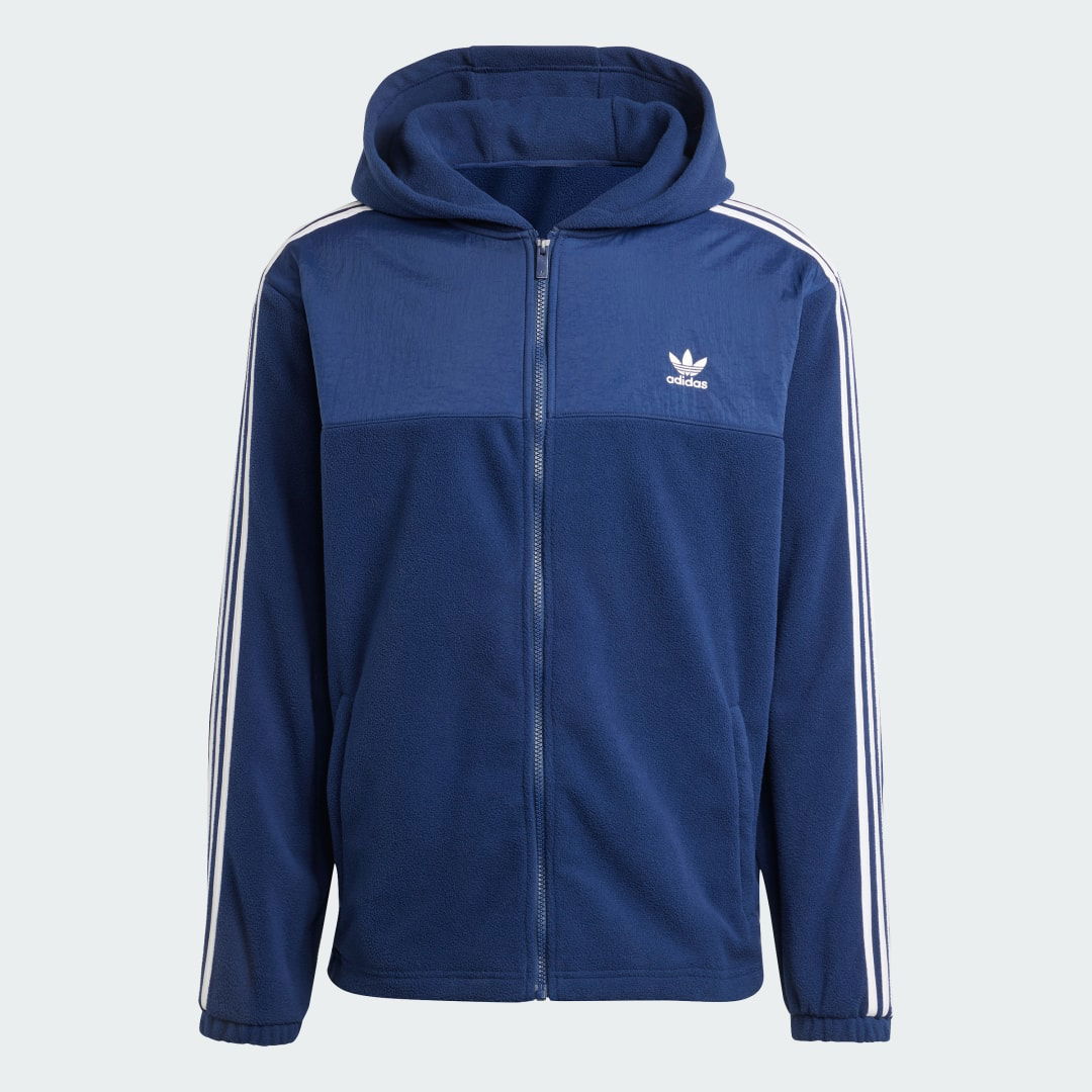 3-Stripes Teddy Fleece Sweatshirt