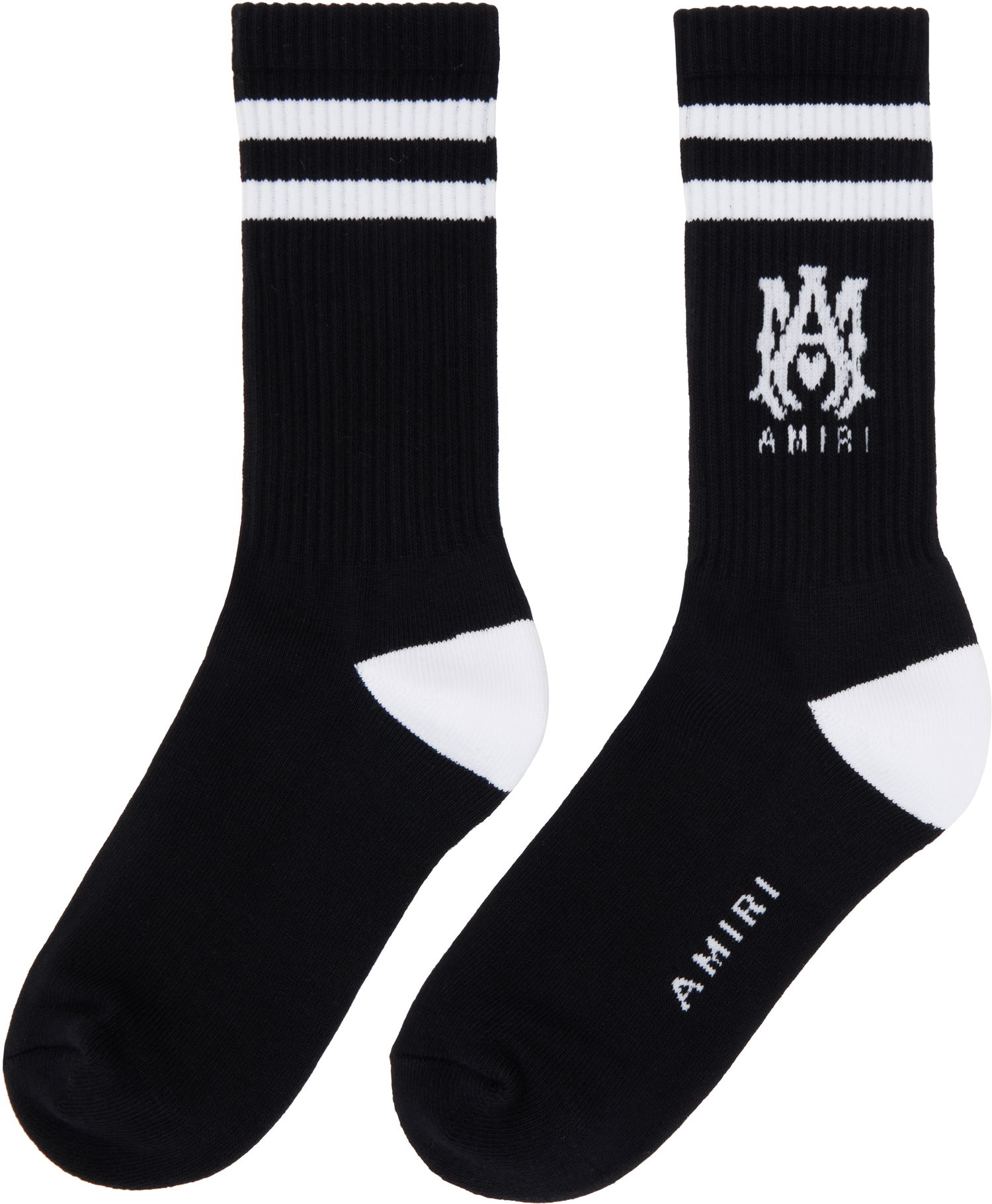 Ponožky AMIRI Core Logo Socks Čierna | AMACSK1006, 1