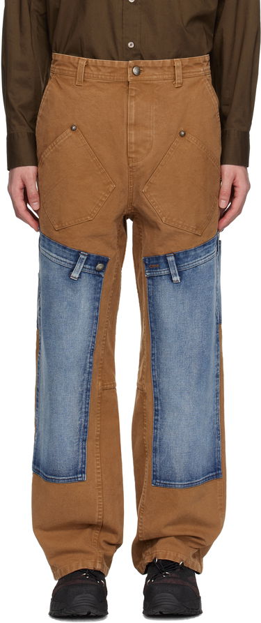Džínsy Andersson Bell Andersson Bell Re-Make Carpenter Jeans Hnedá | apa810u, 0