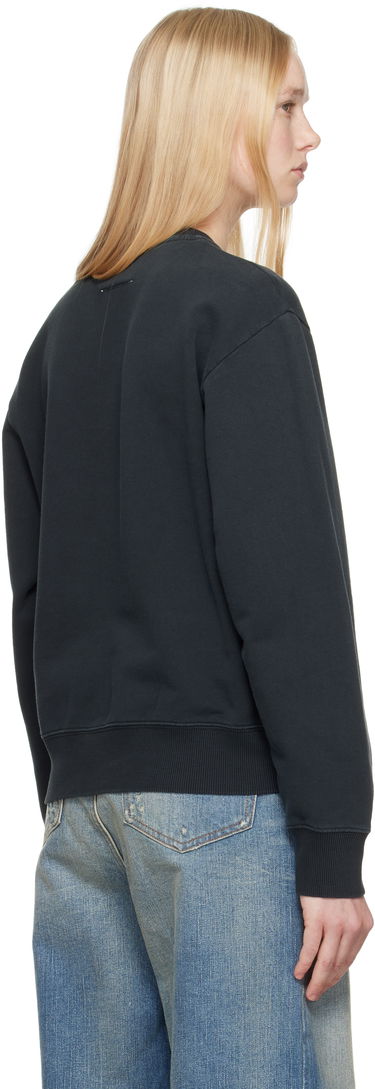 Sveter Maison Margiela MM6 Maison Margiela Unbrushed Jersey Sweatshirt Čierna | S62GU0139 M25004, 2