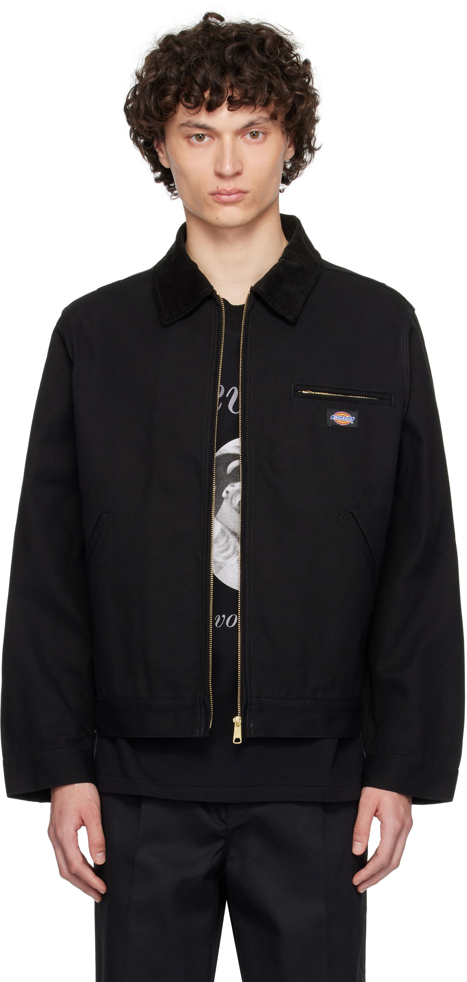 Bunda WACKO MARIA WACKO MARIA x Dickies Work Jacket Čierna | 25SS-WMO-DC01, 0