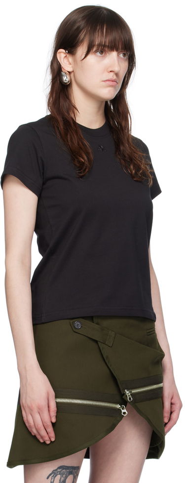 Tričko Courrèges Courrèges 'AC' Tee Čierna | 423JTS006JS0107, 1