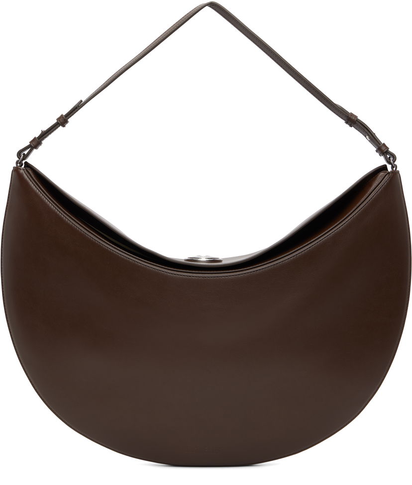 Taška cez rameno Jacquemus The round Calisso Bag Hnedá | 25HBAW00437AC18A08