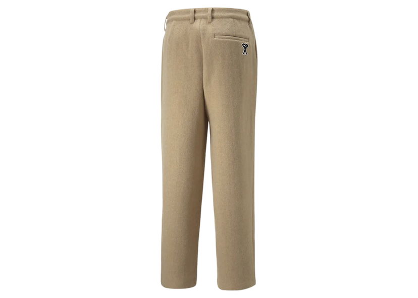 Nohavice Puma Ami x Wool Pants Light Sand Béžová | 535994_67