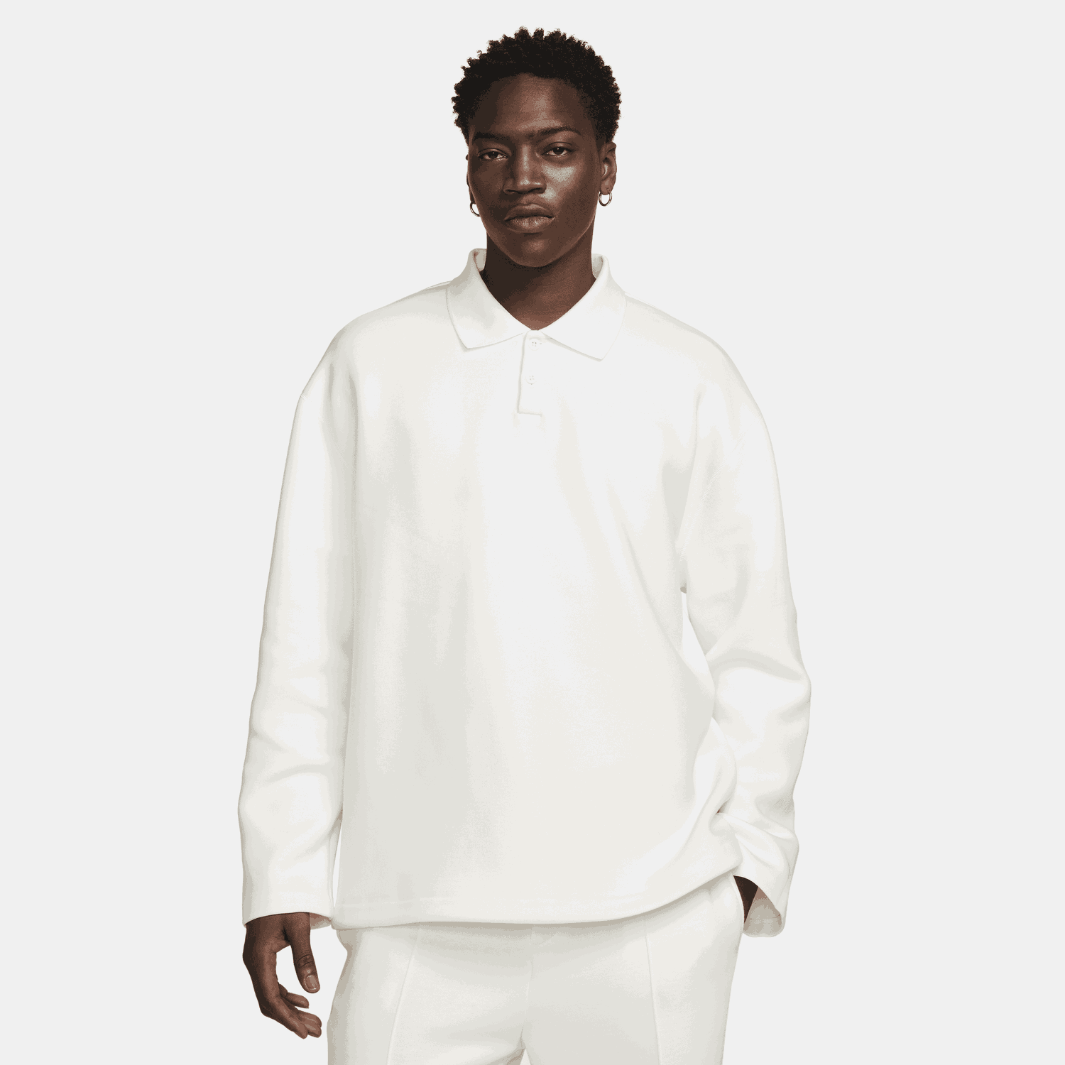 Mikina Nike Tech Fleece Reimagined Biela | FN3401-133, 0