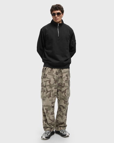 Mikina Moose Knuckles HARTSFIELD 1/4 Zip Sweatshirt Čierna | M35MS613-292, 1