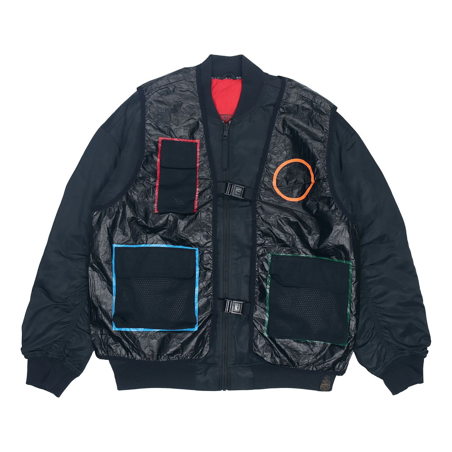 Bomber bunda Converse Padded Outerwear Jacket Čierna | 10019771-A01, 0
