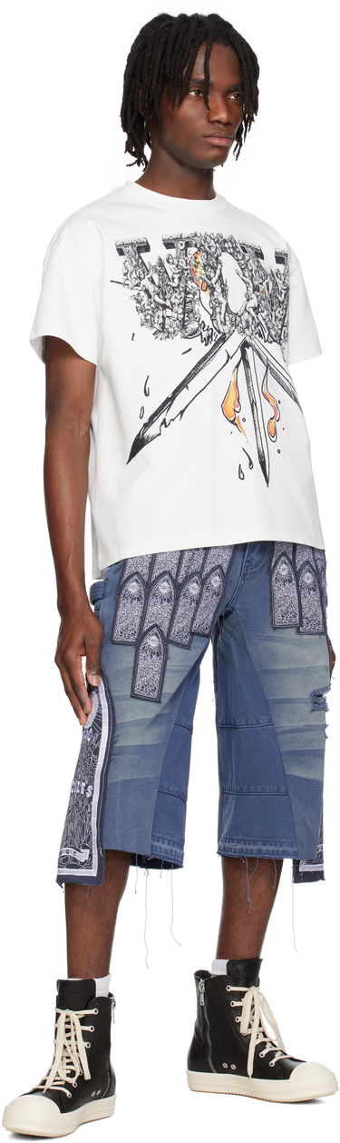 Tričko Who Decides War Who Decides War Graphic T-Shirt Biela | 1110140001SS25, 3