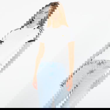 Polo tričko adidas Originals Fluffy Knit Cali Short Sleeve Polo Top Biela | KE1301, 0