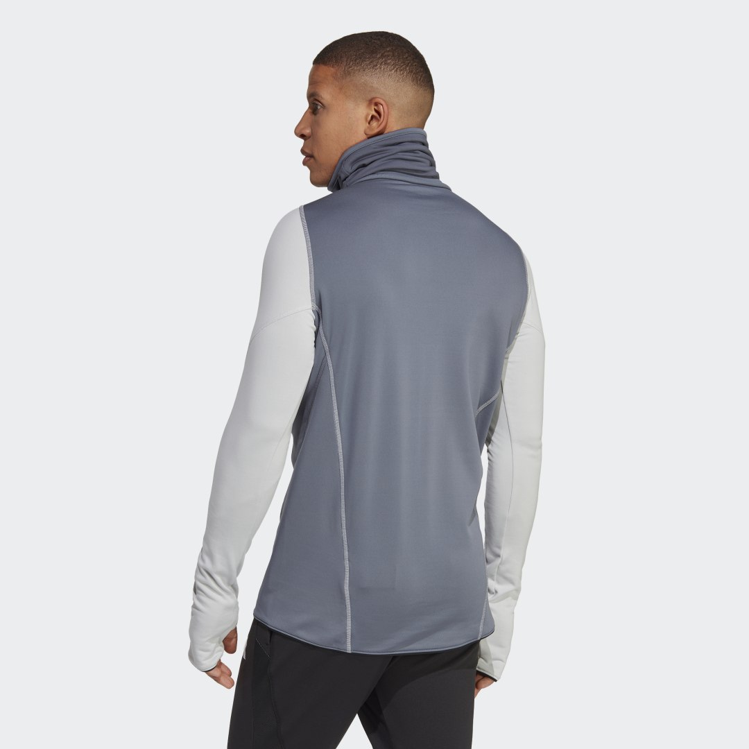 Mikina adidas Originals Tiro 23 Pro COLD.RDY Warm Top Šedá | H49613, 1