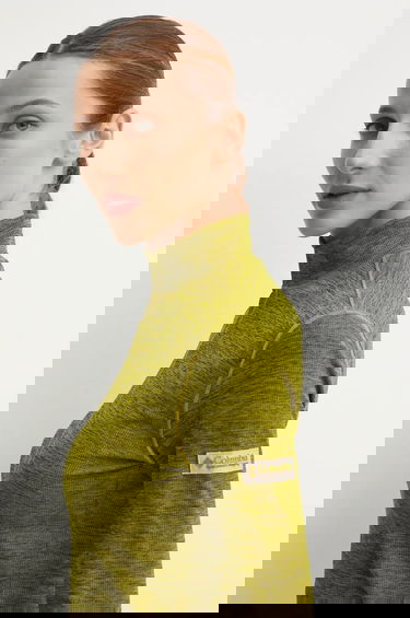 Tričko Columbia Wallowa Mock Neck Long-sleeved Top Zelené | 2090931, 1