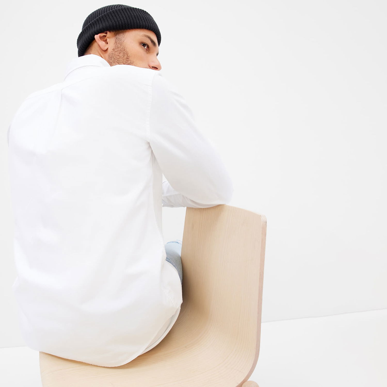 Košeľa GAP Shirt Stardard Oxford Shirt White M Biela | 422488-04, 1