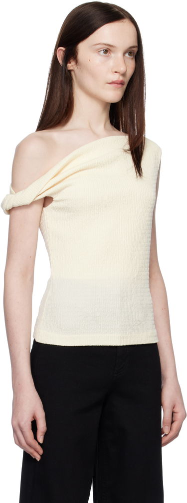 Tielko rag & bone rag & bone Lou Off Shoulder Blouse Čierna | WAC24HT032TM32, 4