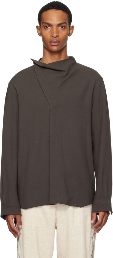 Košeľa Rick Owens Rick Owens Concordians Island Shirt Šedá | RU02E1299 WA, 0